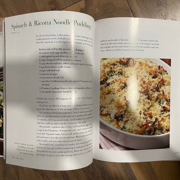 New "Make it Ahead" Hardcover Cookbook - Picture 13 of 13